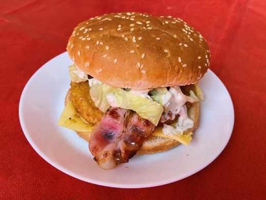 Burger de pollo