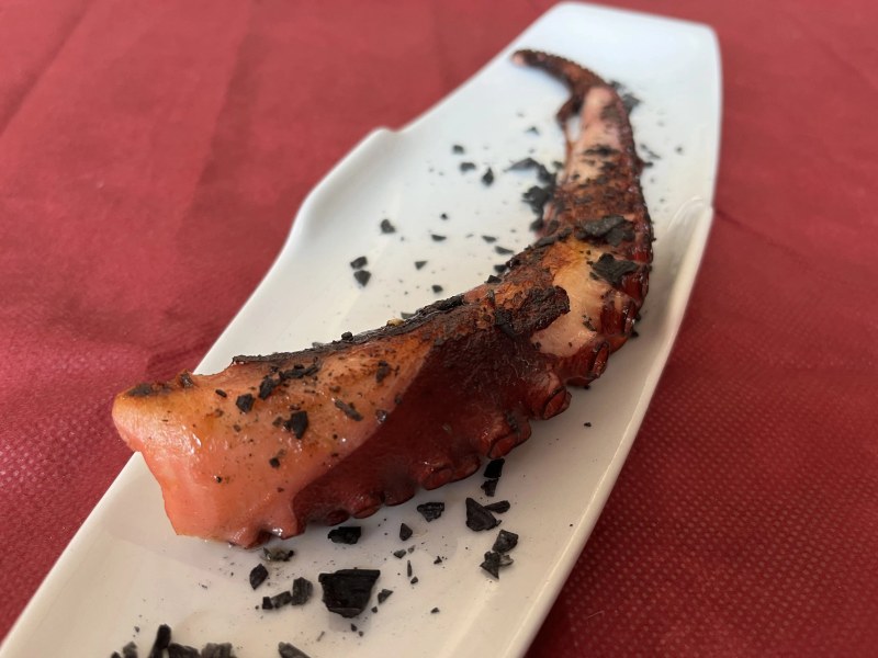 Pulpo a la plancha