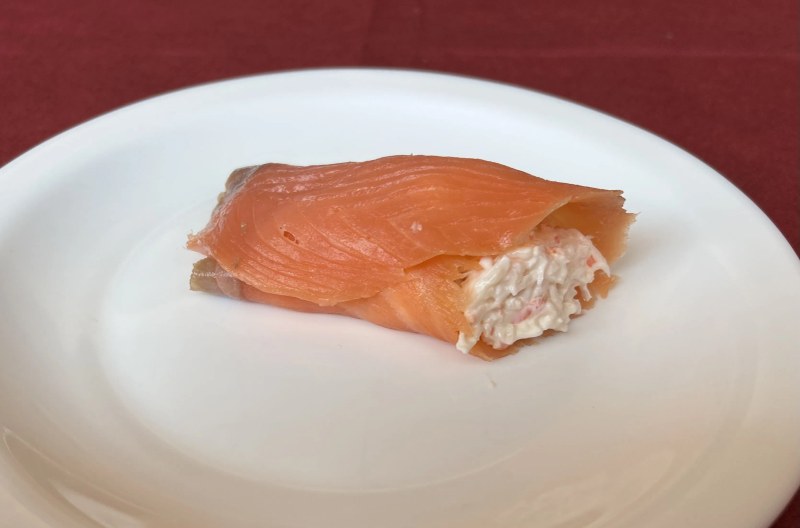 Rollito de salmón